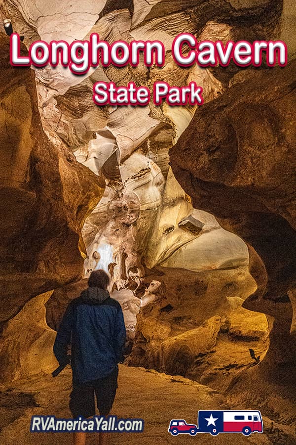 Longhorn Cavern State Park TX Pin