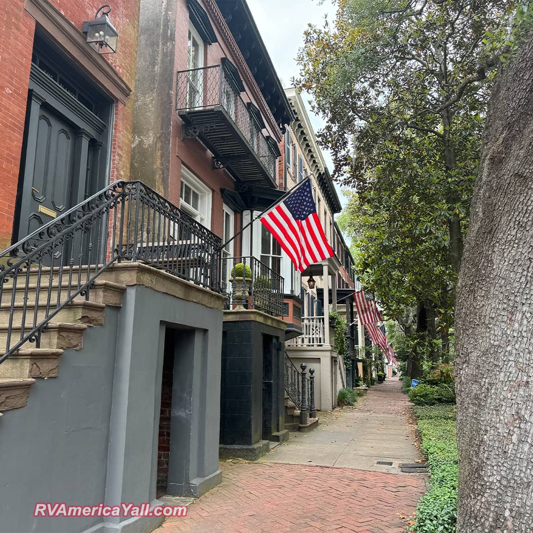 Walking in Savannah