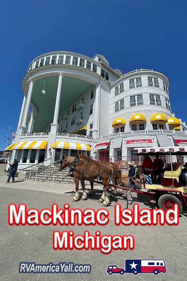 Mackinac Island MI Pin