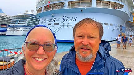 Cruising on Wonder of the Seas Video