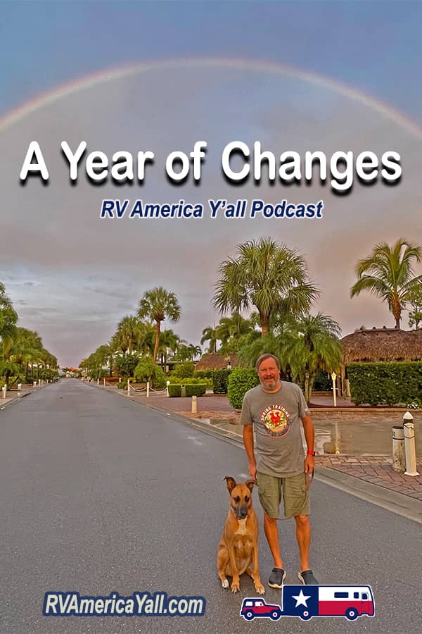 RV Podcast: A Year of Changes Pin