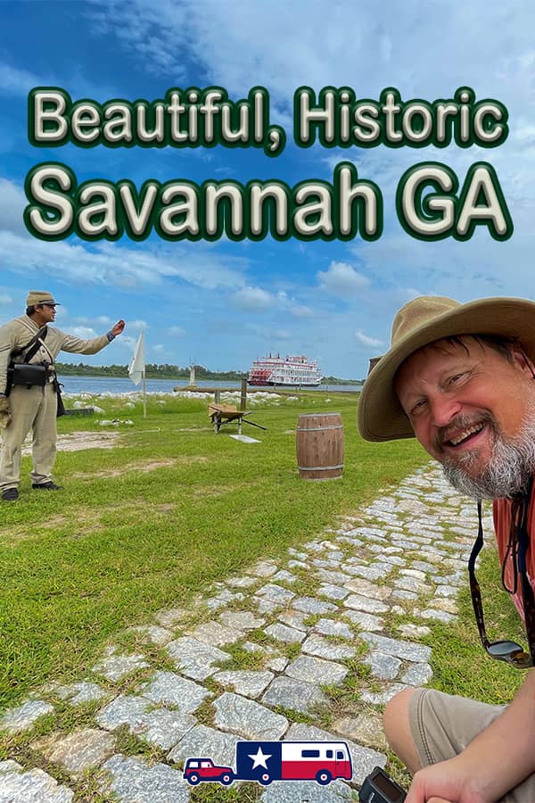 Beautiful, Historic Savannah Georgia Pin