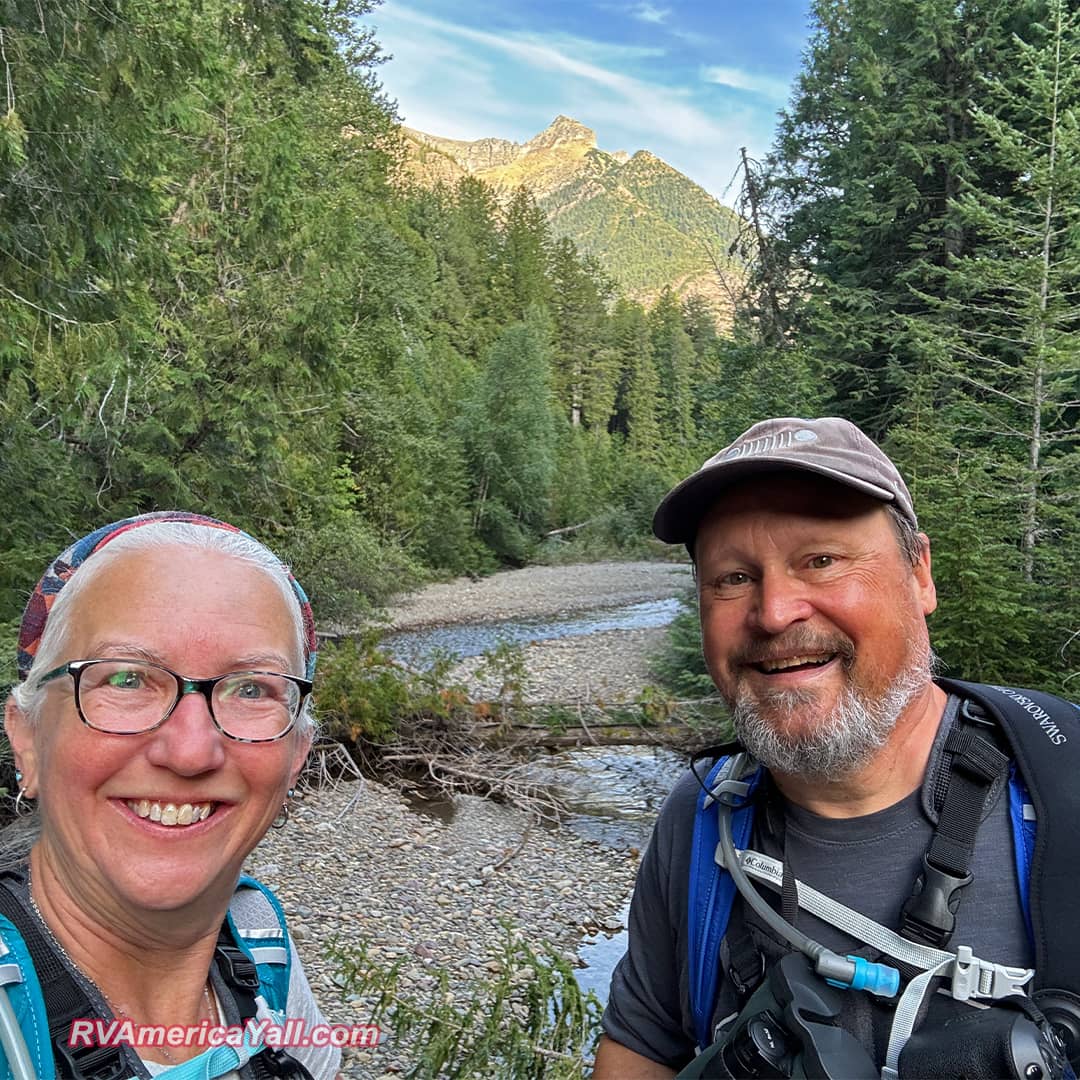 Hiking at Glacier National Park