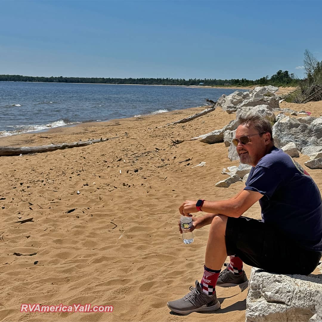 Manistique MI Beach