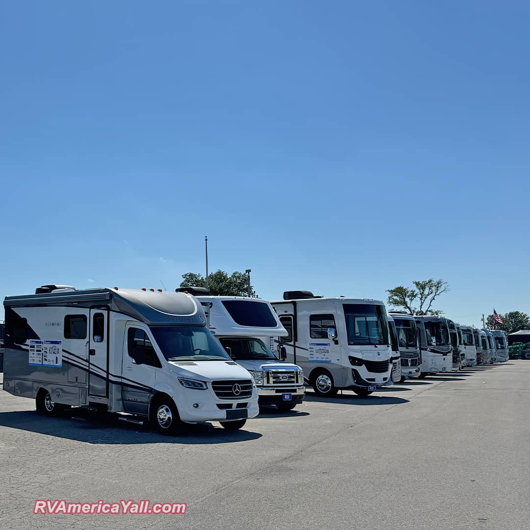 Over 110 Motorhomes to Tour