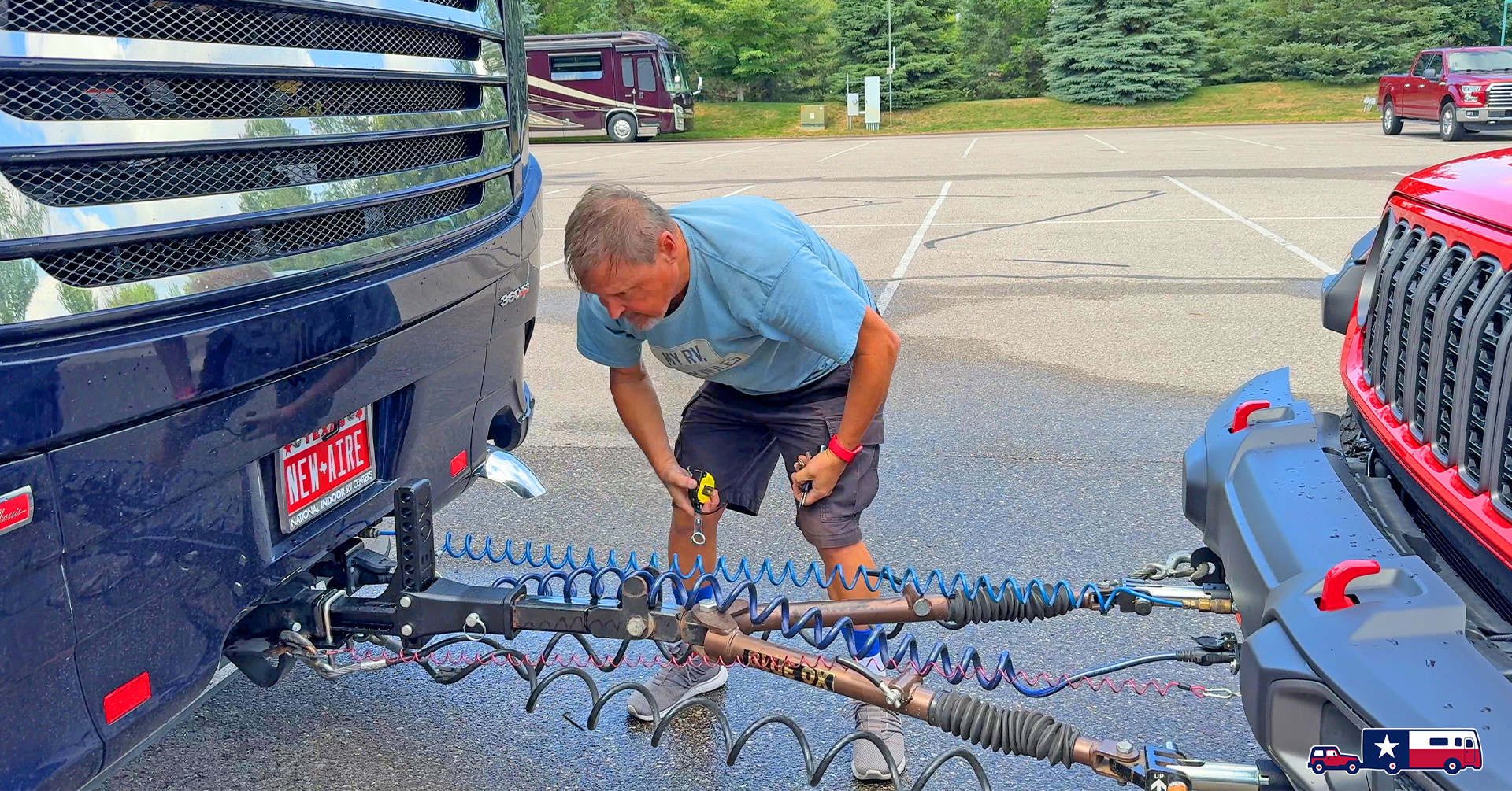 Towing Our Jeep Wrangler | RV America Y'all