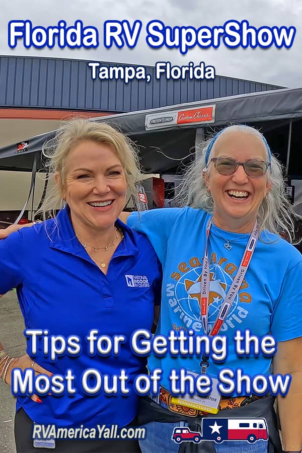 First Timer Tips for Visiting the Florida RV SuperShow Tampa Pin