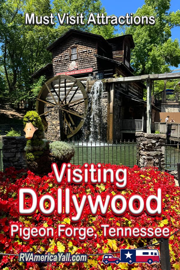 Visiting Dollywood Pin