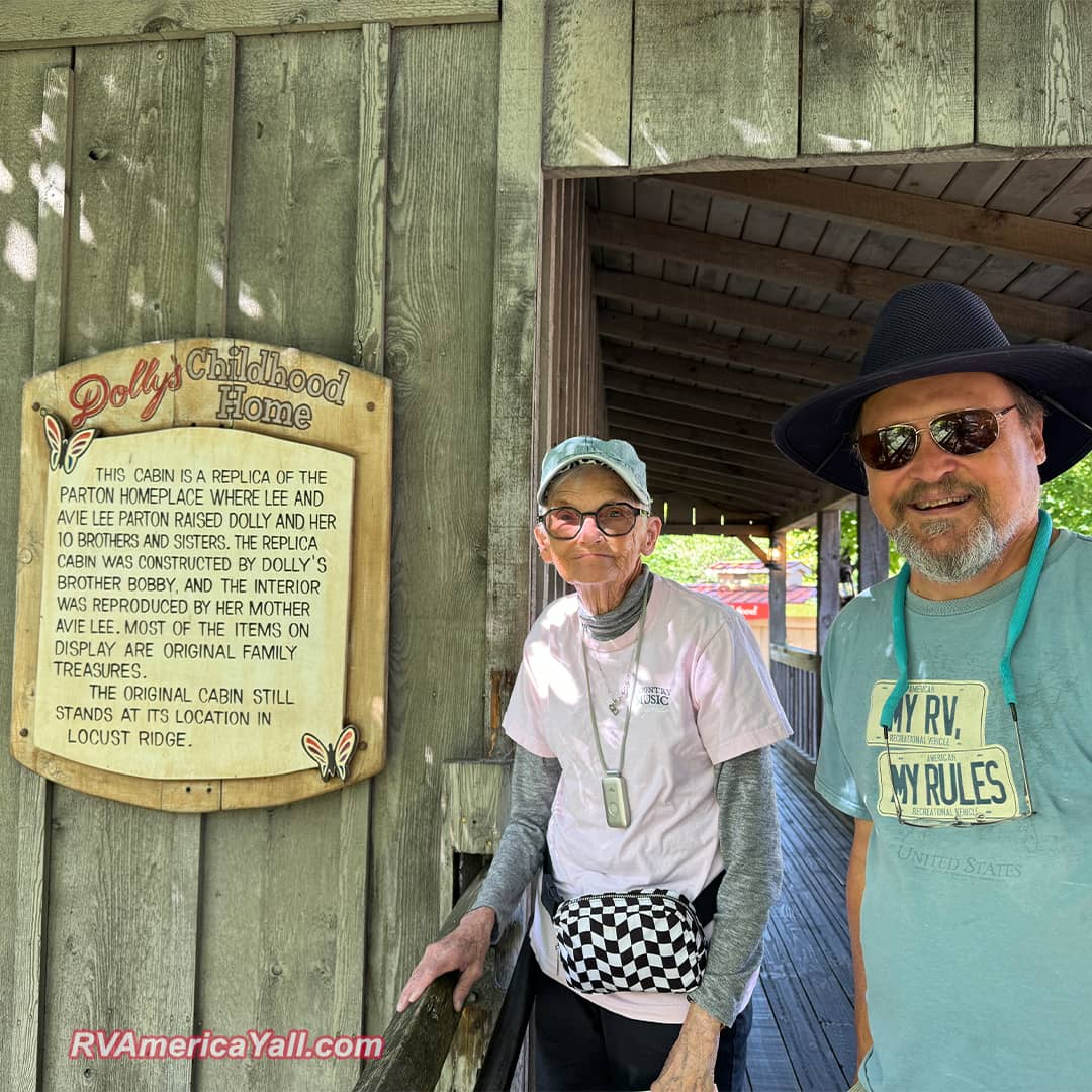 Replica of Dolly's Childhood Home