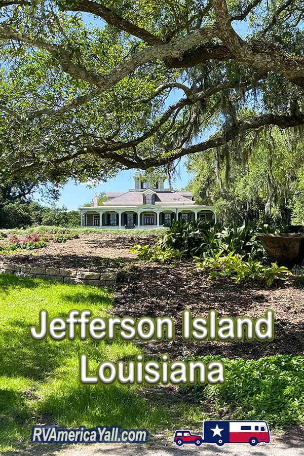 Jefferson Island LA Pin