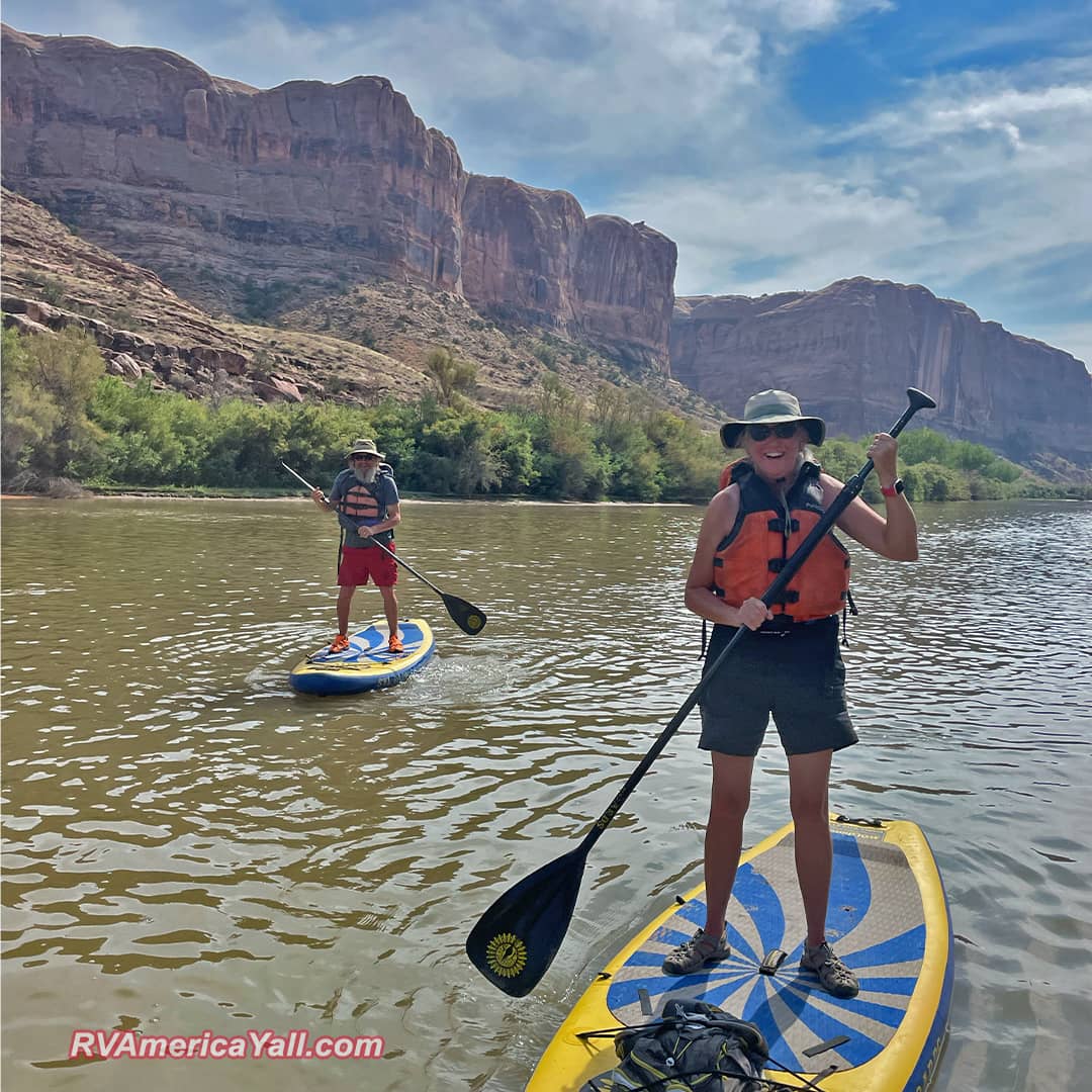 Paddleboarding the Colorado River