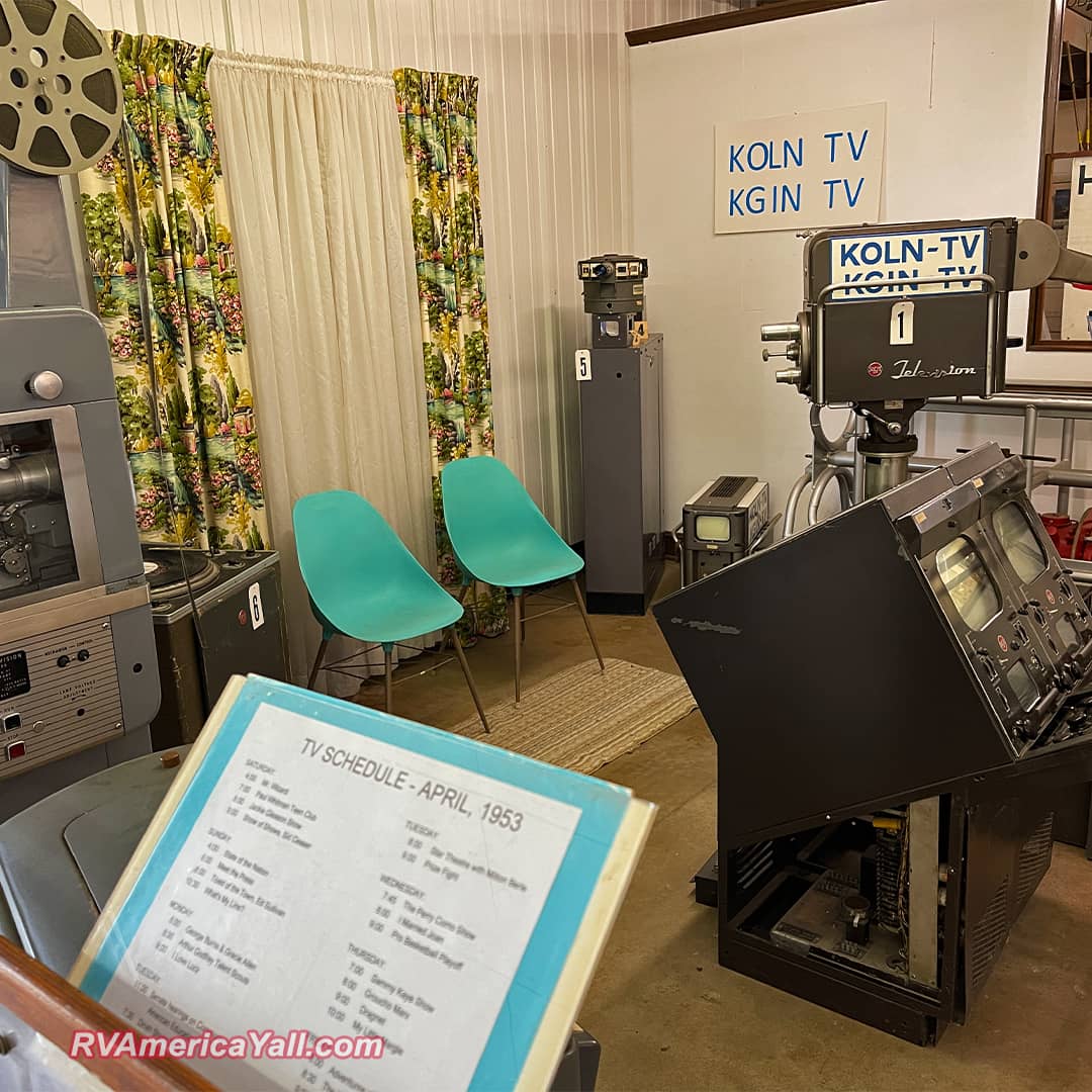 1950s TV Station Studio