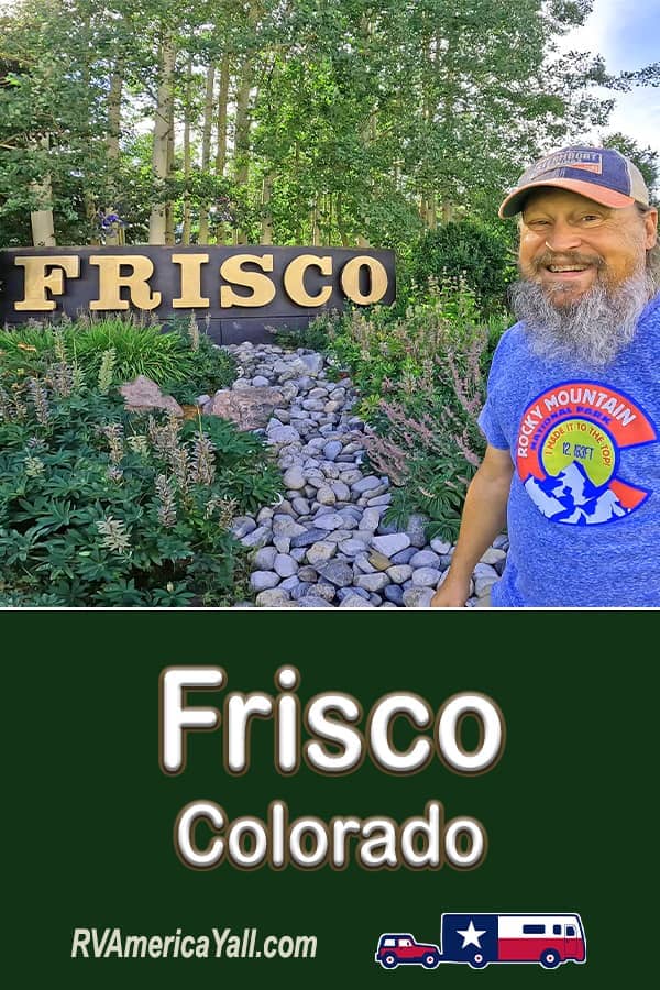 Frisco CO Pin