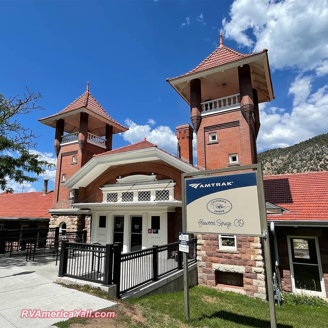 The Beautiful Glenwood Springs Train Station