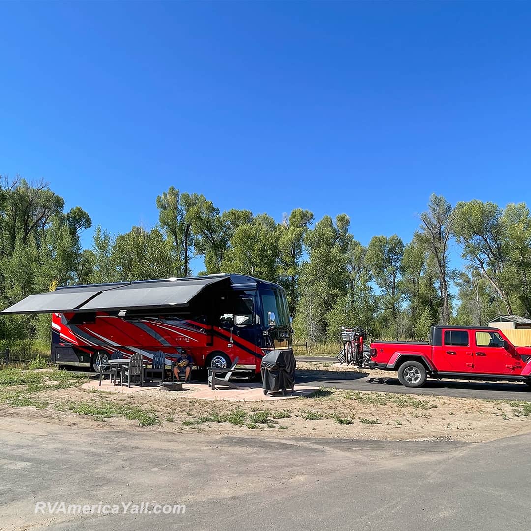 Our Campsite in Steamboat Springs CO