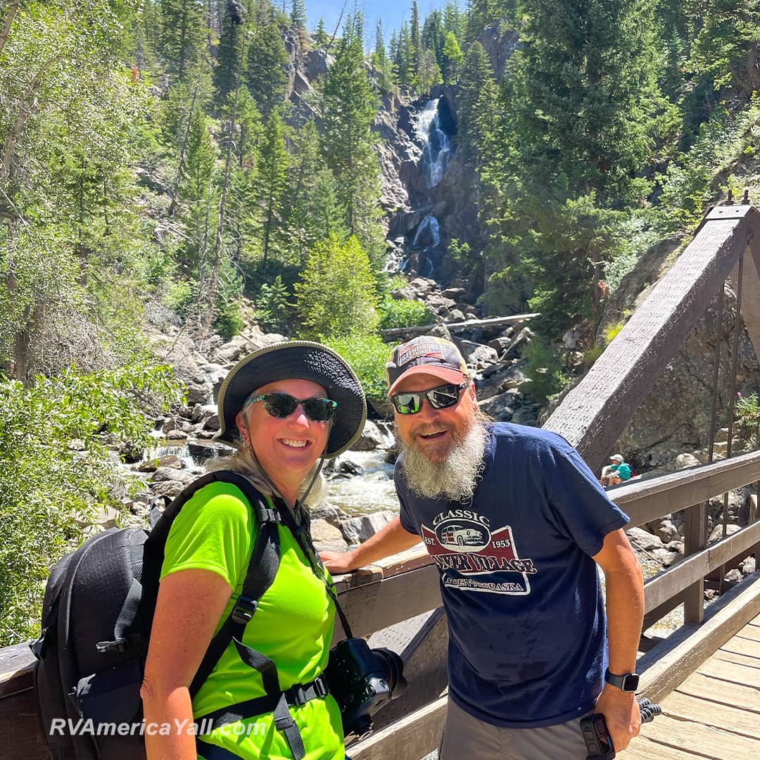 Hiking at Fish Creek Falls