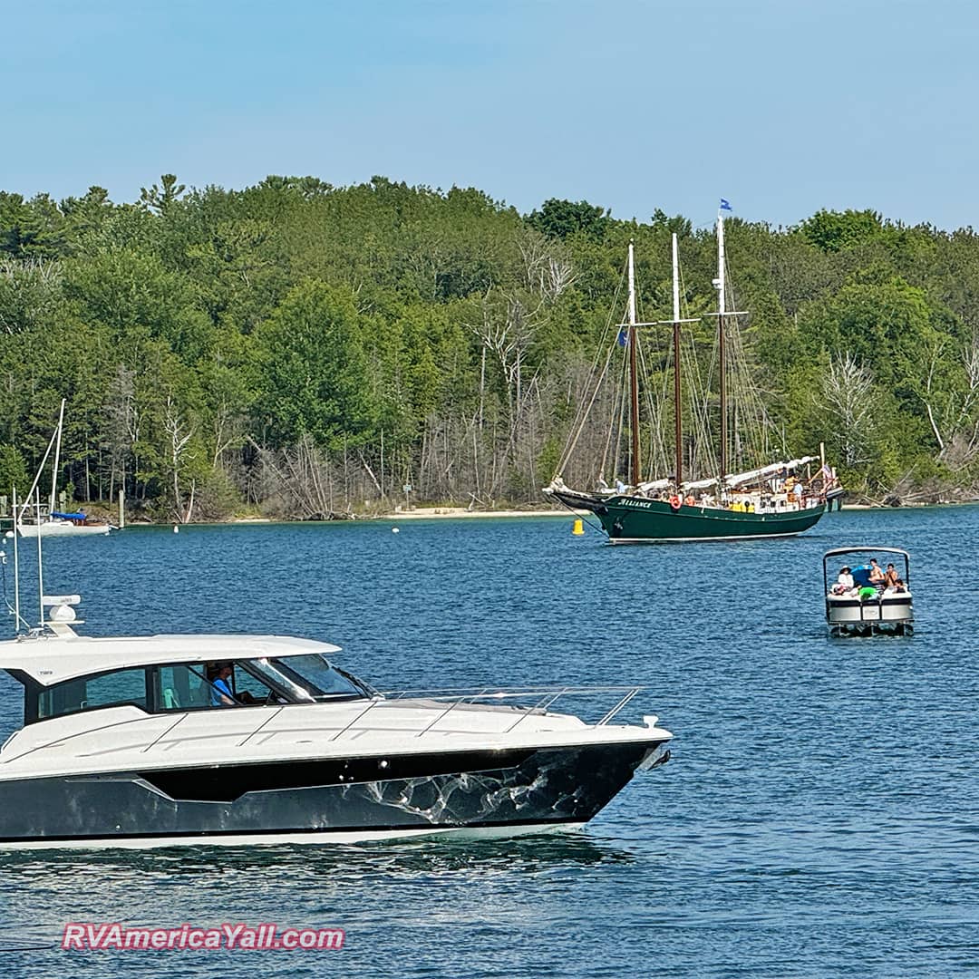 Boats in Charlevoix