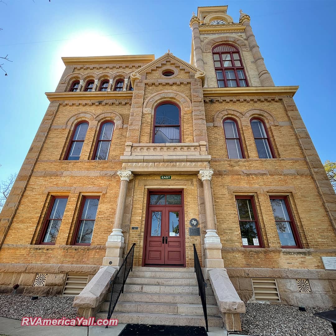The 1890s Llano County Courthouse, Llano TX