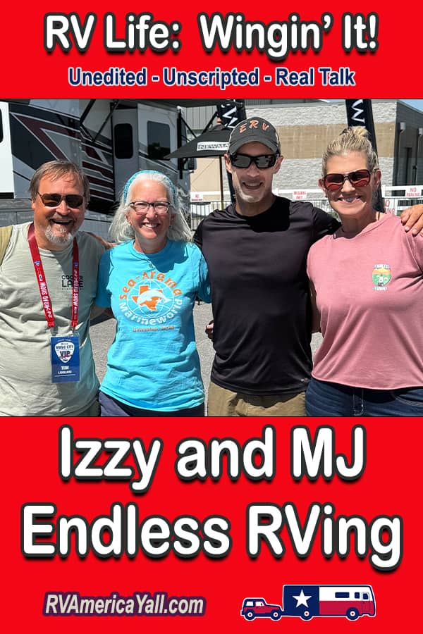 Izzy and MJ of Endless RVing Pin